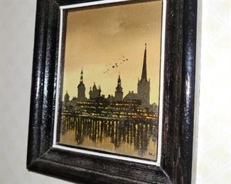 $20.00, Miniature 4 x 5" skyline