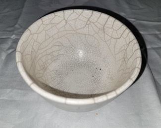 $25.00, Horse Hair Raku Bowl 5 x 3"