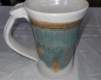 $8.00, Star ship Studio pottery mug 5.5"