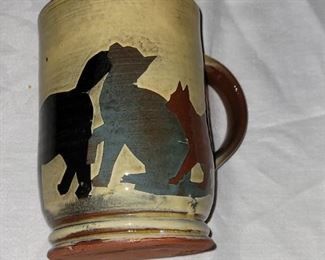 $8.00, J. S. Cat coffee mug