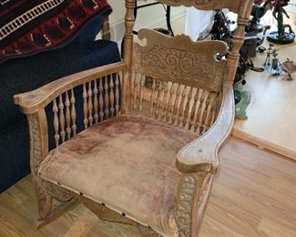 $25.00, Antique Rocking chair