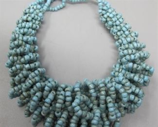 $6.00, Turquoise bead bracelet