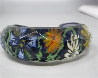 $95.00, Kevin Ogrady faceted flower bracelet Medium