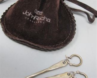 $25.00, John Rocha Sterling earrings 2"