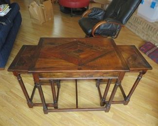 $250.00, Arhaus Rustic Palencia nesting tables 19 x 29 x 26" tall