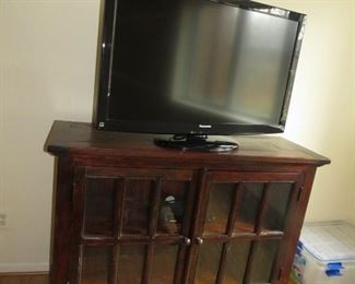$250.00, Arhaus Palencia rustic media center VG condition, 52" x 18 x 38" tall.