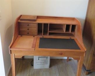 $350.00, Arhaus solid cherry writing desk excellent condition 44 x 32 x 43" tall