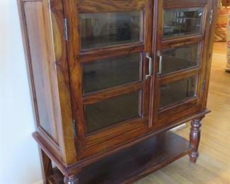 $250.00, Arhaus Palencia Rustic cabinet / entertainment center, 40" w x 46" x 16" deep