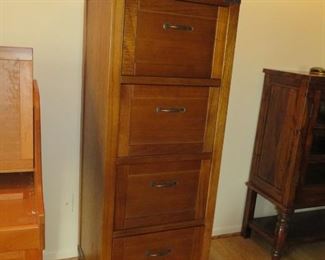 $200.00, Cherry Arhaus 4 drawer filing cabinet VG condition