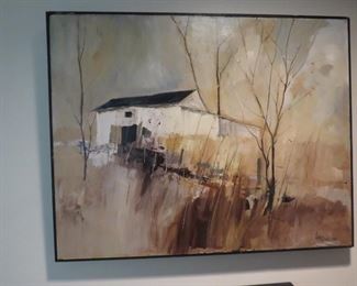 $200.00, Original oil on board by Neil Davison 28.5 x 22.5"