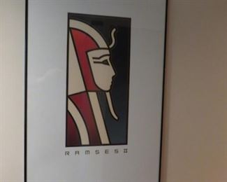 $90.00, Ramses II, 33 x 19"