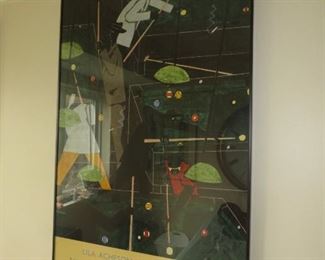 $30.00, Lila Acheson poster print 1987, 24 x 37"