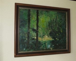 $150.00, Oil on canvas by Neil Davison, 32 x 26"