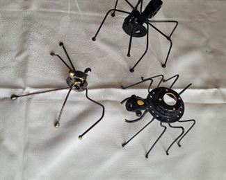 $35.00, 3 metal sculpture bus