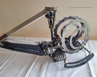 $80.00, Peterman nuts and bolts helicopter 30 x 15"
