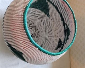$25.00, African telephone wire 6 x 7"