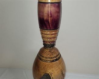 $40.00, Ted Johnson Wood Sculpture 17"