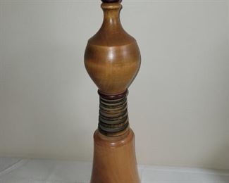 $40.00, Ted Johnson Wood Sculpture 18"