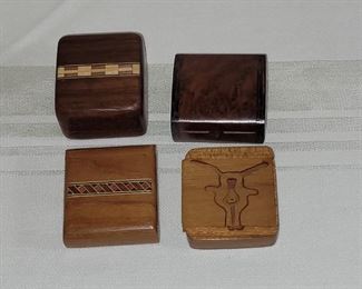 $30.00, Miniature Heartwood Creation wood boxes