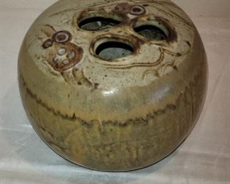 $30.00, MCM Studio Art Pottery Pot 10" signed