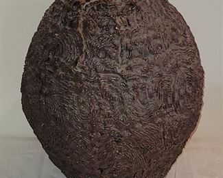 $60.00, Large Studio Art Pottery Vessel 18" signed