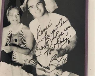 make an offer; Burt Reynolds autographed photo to his agent Renee