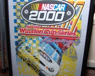 Vintage NASCAR Framed T-Shirts