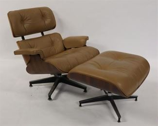 Charles Eames, Herman Miller Midcentury Chair & Ottoman