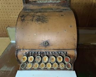 ORIGINAL Cash Register Manufactured By The National Cash Register Company