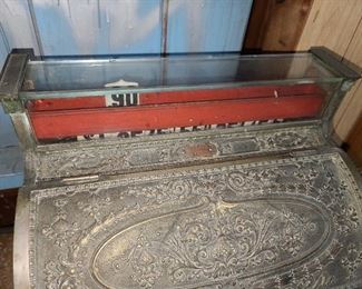 ORIGINAL Brass Cash Register Manufactured By The National Cash Register Company