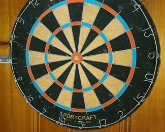 Vintage Dart Board