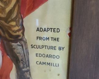 "The Call To Duty, Join The Army, For Home And Country" Vintage WWI Poster 