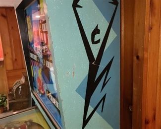 ORIGINAL Bally See Saw Pinball Machine (Wiring Intact With Original Key!)