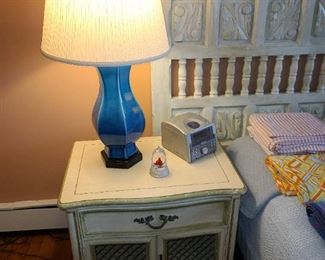 Vintage Lamp & Nightstand
