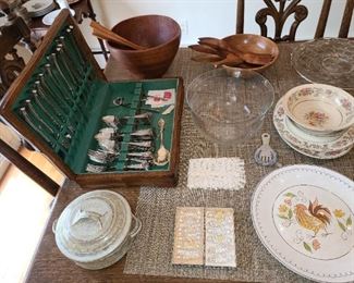 Mid-Century Teak Bowls