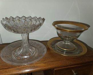 Crystal, Cut Glass, And Clear Stemware