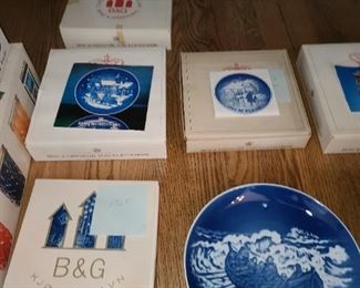B&G Porcelain Plates