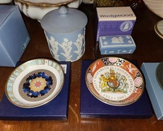 Wedgwood Canister & Trinket Box