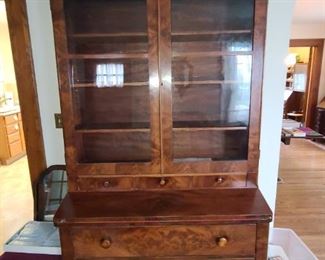ORIGINAL Late 1800s Antique Secretary/Display Cabinet (MINT CONDITION!)
