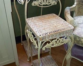 2 Pc Wicker Tables