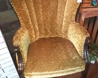 Crushed Velvet Sitting Chair (2 available)