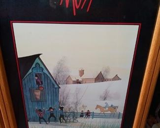 P Buckley Moss Print