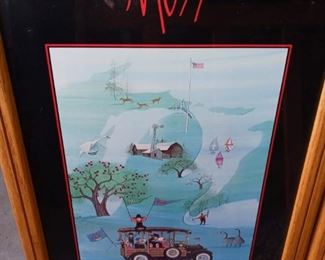 P Buckley Moss Print