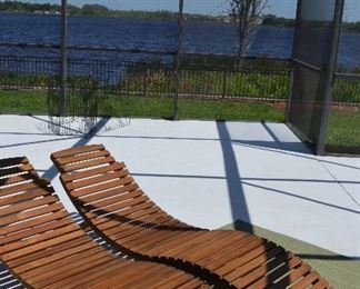 Teak Lounge Chairs