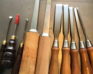 Nine Piece Woodworking Tools