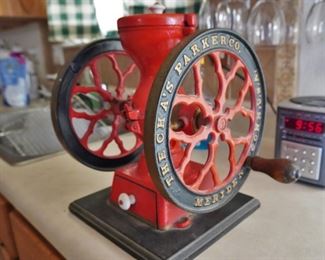 Antique coffee grinder