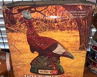 Figural Wild Turkey Decanter