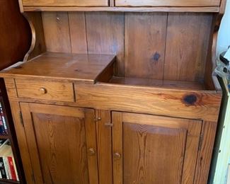 Dry Sink (Handcrafted from Repurposed Wood/Lexington Cabinetmaker) 