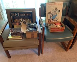 Bob Timberlake and Norman Rockwell Coffee Table Books