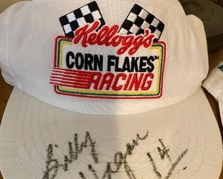 Billy Hagan Racing Autograph